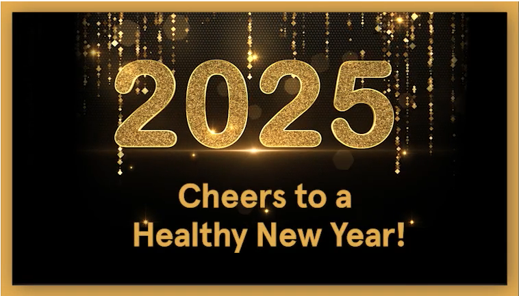 Here’s to good health and happiness in the new year. 