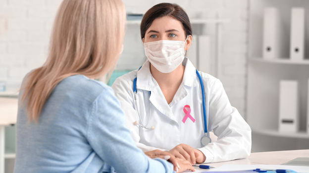 A Village Medical primary care provider informing a woman how often she should have a mammogram